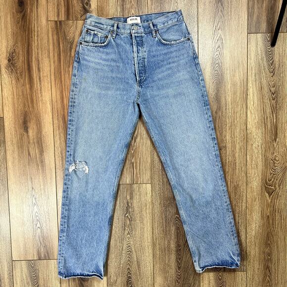 Agolde 90's Pinch Waist Jeans 29 Button Fly - Picture 1 of 8